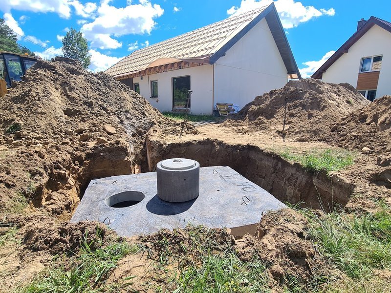 Zbiornik betonowy na deszczówkę podziemny 10000L